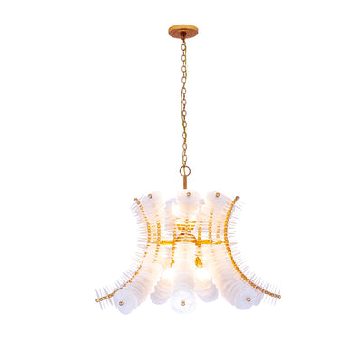 ##Antique Hardware## Gossamer 32" Pendant