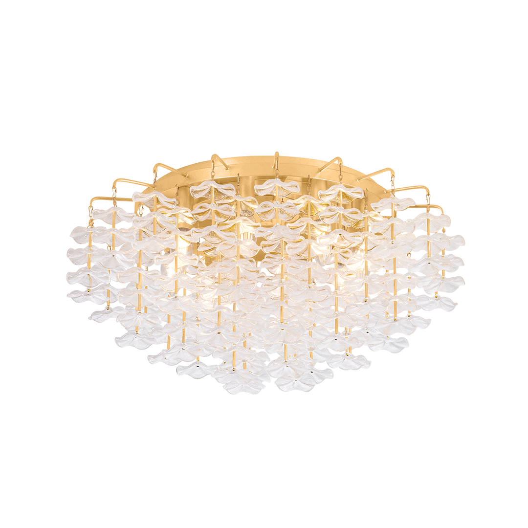 ##Antique Hardware## Alsace Semi Flush