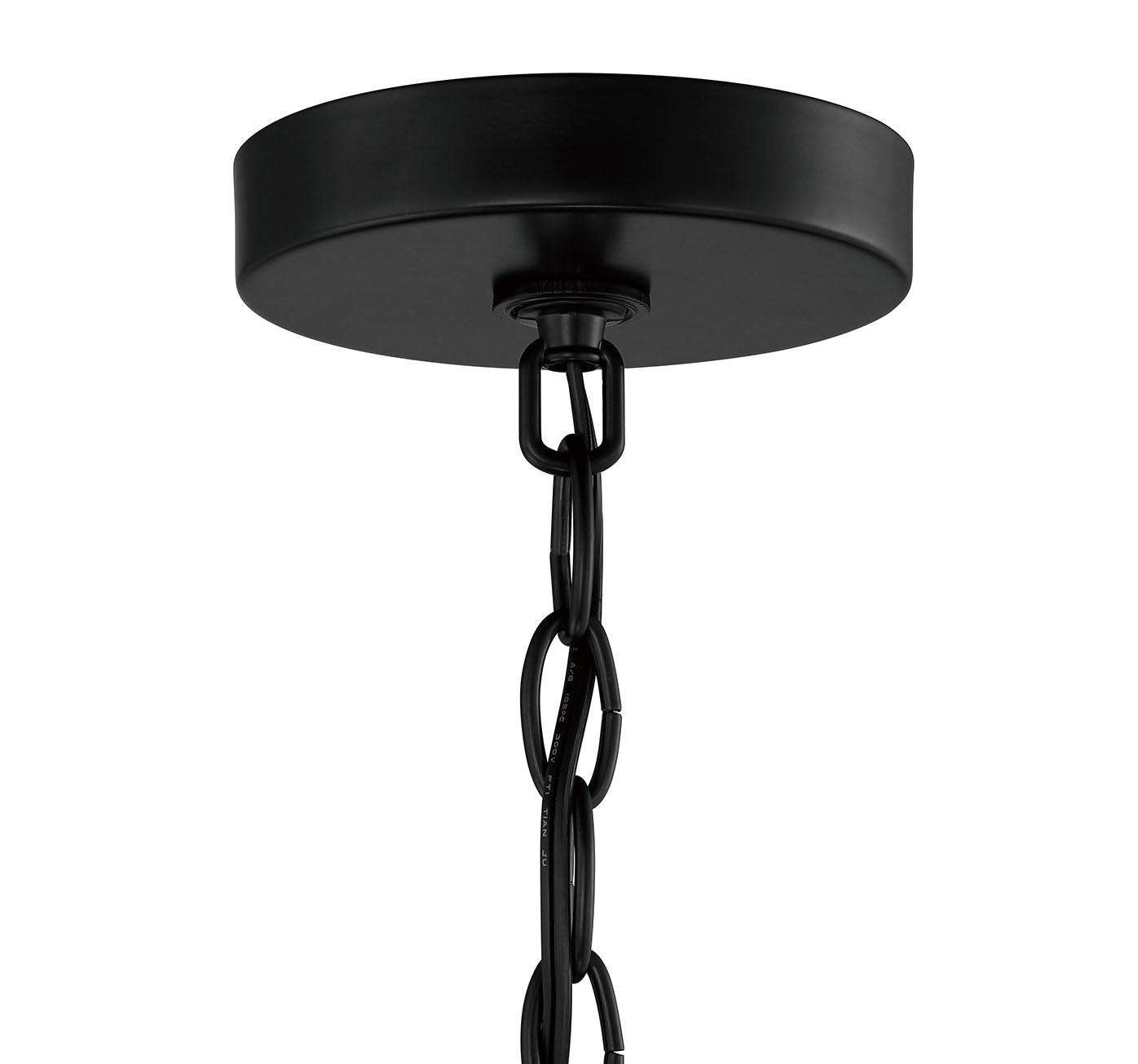 ##Antique Hardware## Collins 3 Light Pendant in Flat Black