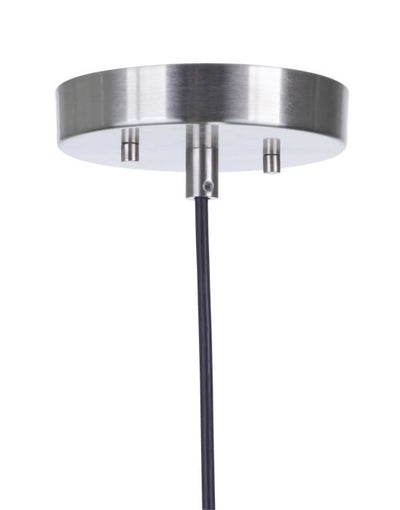 ##Antique Hardware## Centric 10" LED Pendant in Brushed Polished Nickel