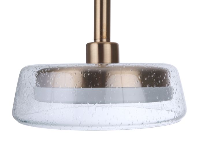 ##Antique Hardware## Centric 10" LED Pendant in Satin Brass