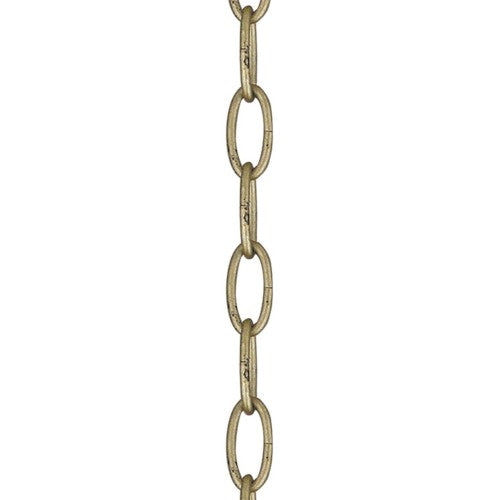 ##Antique Hardware## Winter Gold 3‘ Standard Decorative Chain