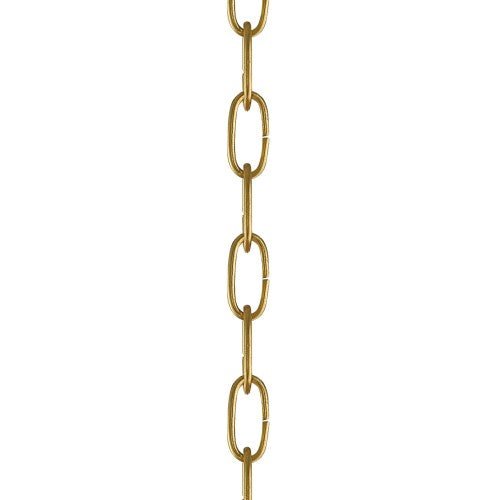 ##Antique Hardware## Satin Brass 6' Standard Decorative Chain