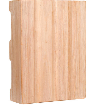 ##Antique Hardware## Hand-Hewn Design Chime in Unfinished Oak