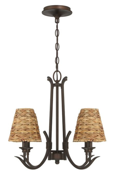 ##Antique Hardware## Kokomo 4 Light Chandelier in Aged Bronze Brushed