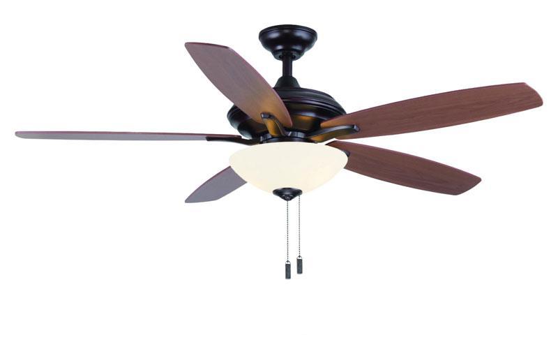 ##Antique Hardware## Modelo Oiled Bronze 52 Inch Ceiling Fan