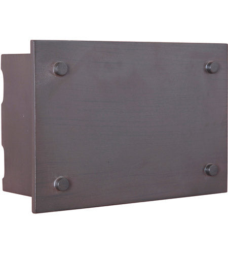 ##Antique Hardware## Industrial Rectangle Lighted LED Chime in Aged Iron