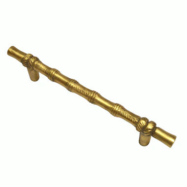 6 Inch Overall (4 1/2 Inch c-c) Japanese Bamboo Pull (Several Finishes Available)
