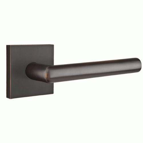 ##Antique Hardware## Emtek Solid Brass Stuttgart Lever With Square Rosette