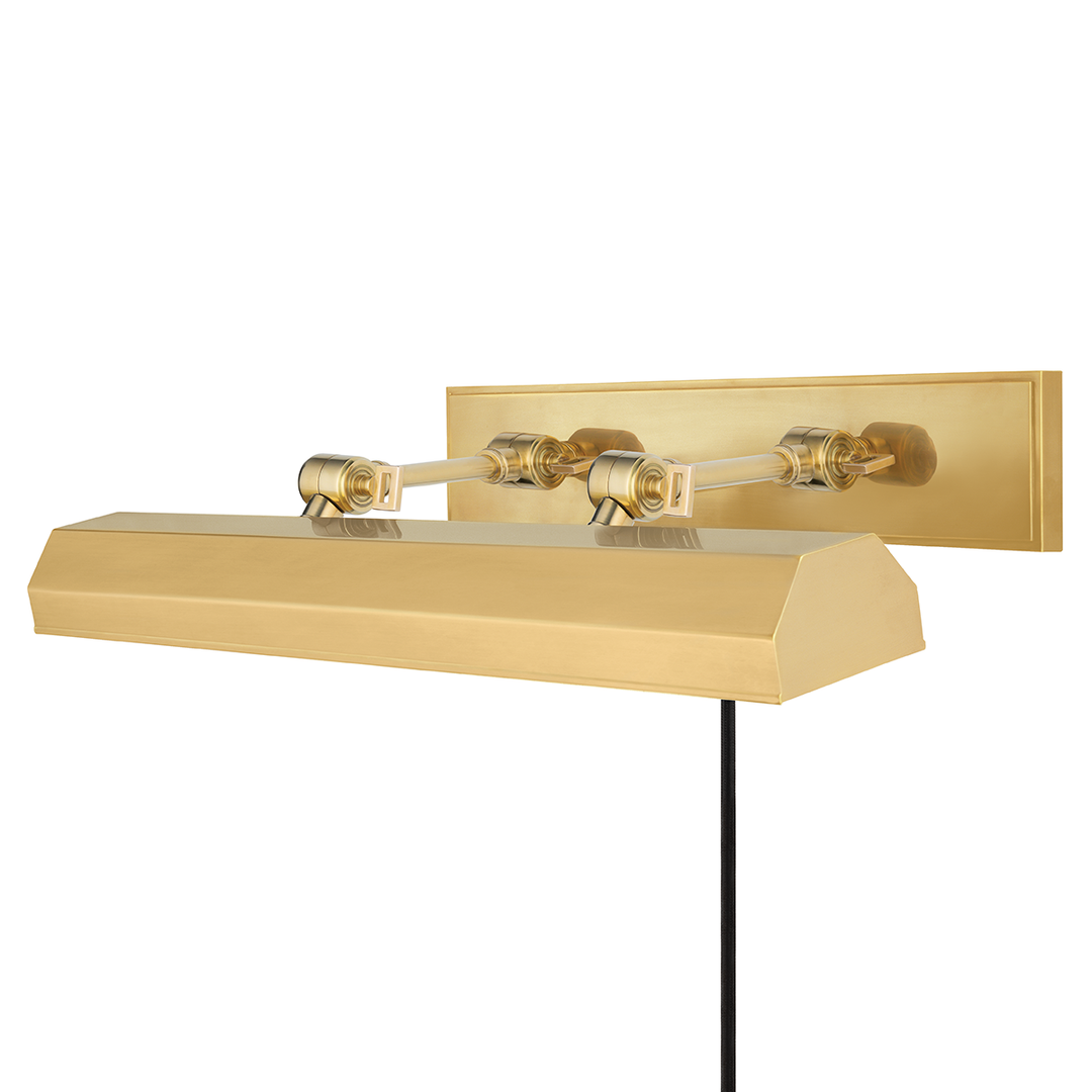 ##Antique Hardware## Woodbury Picture Light