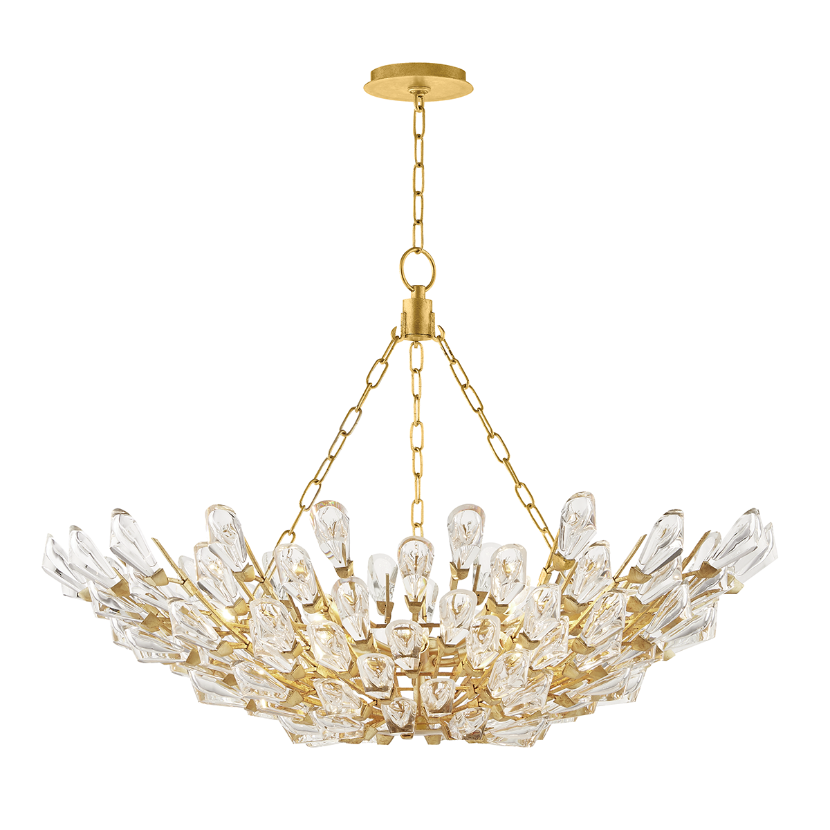 ##Antique Hardware## Tulip Chandelier