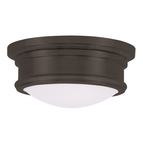 ##Antique Hardware## 2 Light Bronze Ceiling Mount