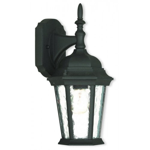 Antique Hardware 1 Light Textured Black Outdoor Wall Lantern Exterior