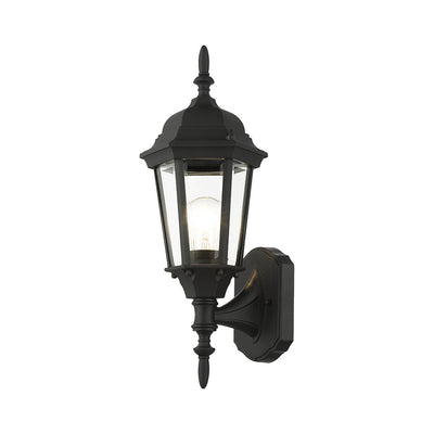 Antique Hardware 1 Light Textured Black Outdoor Wall Lantern Exterior