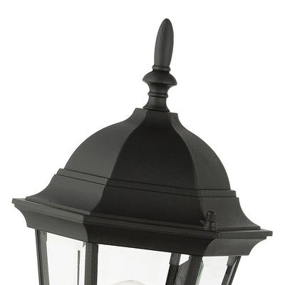 Antique Hardware 1 Light Textured Black Outdoor Wall Lantern Exterior