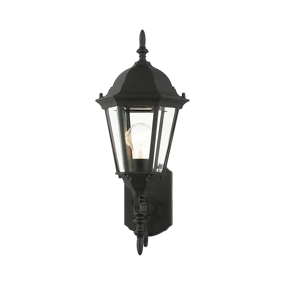 Antique Hardware 1 Light Textured Black Outdoor Wall Lantern Exterior