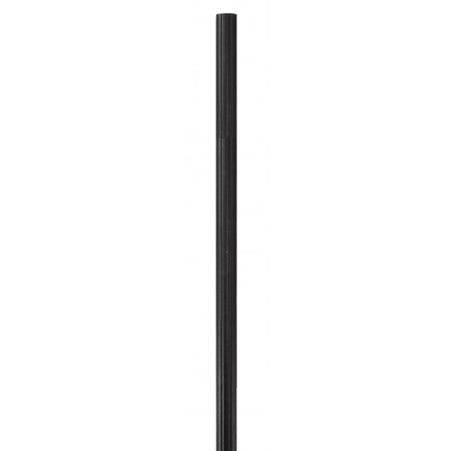 ##Antique Hardware## Textured Black Outdoor Fluted Post