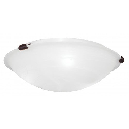 ##Antique Hardware## 3 Light Bronze Ceiling Mount