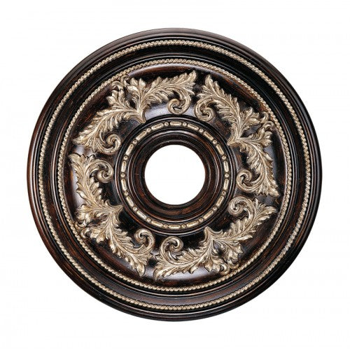 ##Antique Hardware## Hand Applied Rubbed Bronze Ceiling Medallion