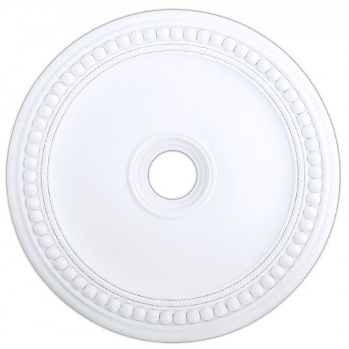 ##Antique Hardware## White Ceiling Medallion