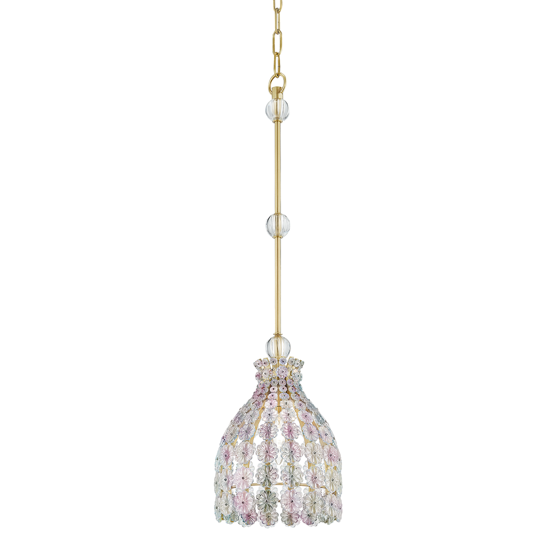 ##Antique Hardware## Floral Park Pendant