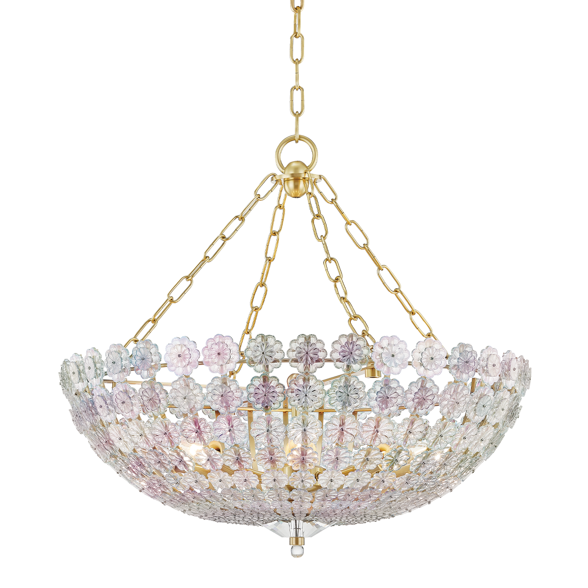 ##Antique Hardware## Floral Park Chandelier