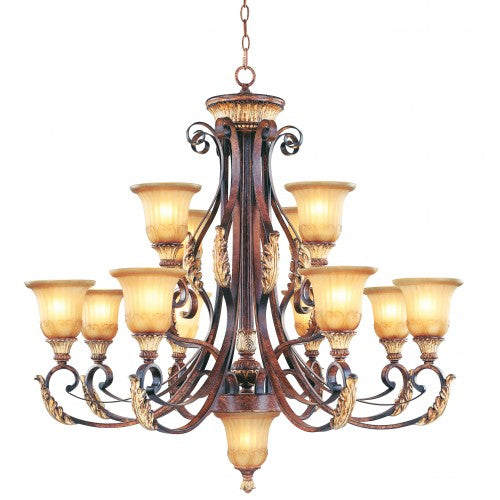 ##Antique Hardware## 13 Light Verona Bronze Chandelier