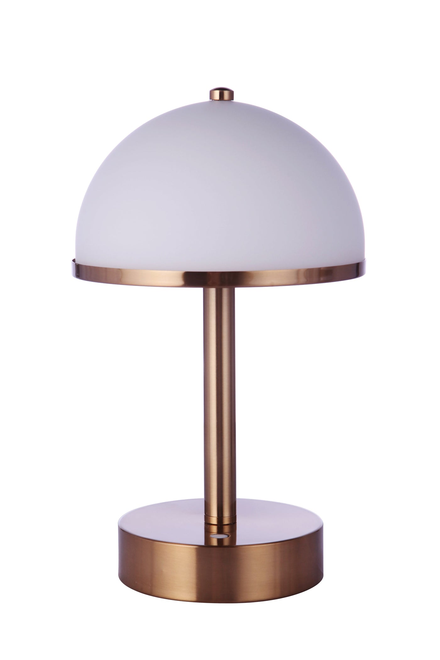 ##Antique Hardware## Indoor Rechargeable Dimmable LED Portable Lamp in Satin Brass