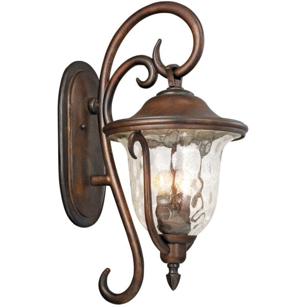 ##Antique Hardware## Santa Barbara Outdoor 3 Light Medium Wall Bracket