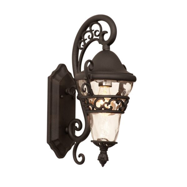 ##Antique Hardware## Anastasia Outdoor 1 Light Small Wall Bracket