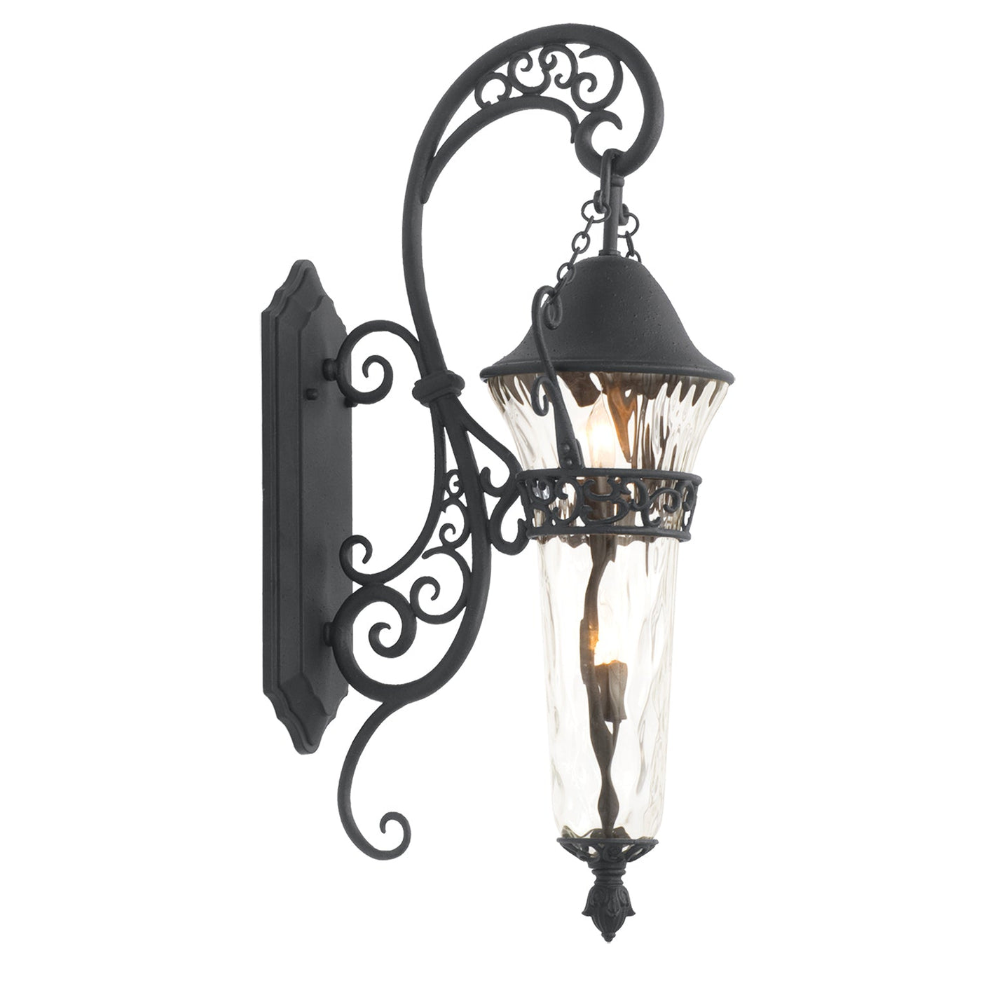 ##Antique Hardware## Anastasia Outdoor 2 Light Large Wall Bracket