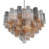 ##Antique Hardware## Addis 16 Light Polished Chrome Chandelier