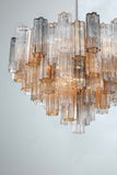 ##Antique Hardware## Addis 16 Light Polished Chrome Chandelier