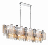 ##Antique Hardware## Addis 14 Light Polished Chrome Chandelier