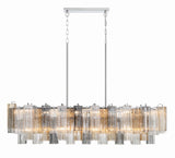 ##Antique Hardware## Addis 14 Light Polished Chrome Chandelier