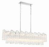 ##Antique Hardware## Addis 14 Light Polished Chrome Chandelier