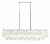 ##Antique Hardware## Addis 14 Light Polished Chrome Chandelier