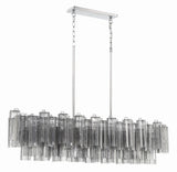 ##Antique Hardware## Addis 14 Light Polished Chrome Chandelier