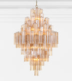 ##Antique Hardware## Addis 20 Light Aged Brass Chandelier