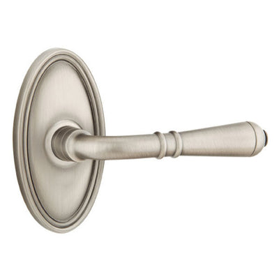 Antique Hardware Emtek Solid Brass Turino Lever With Oval Rosette (Many Finishes Available) EMTEK LEVER DOOR KNOB