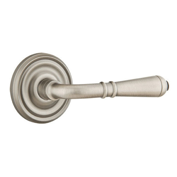 Antique Hardware Emtek Solid Brass Turino Lever With Regular Rosette (Many Finishes Available) EMTEK LEVER DOOR KNOB