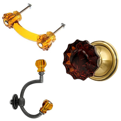 Traditional Amber Door Set (Several Finishes Available)