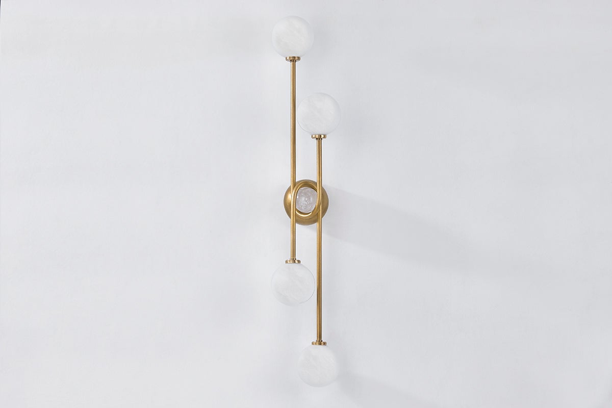 ##Antique Hardware## Astro Wall Sconce