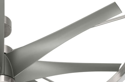 52" Axel in Brushed Polished Nickel w/ Brushed Nickel Blades