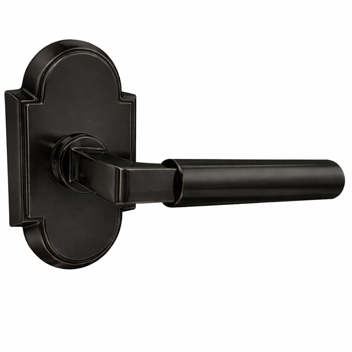 ##Antique Hardware## Magnifique® Arched Door Set with Modern Smooth Lever (Several Finishes Available)