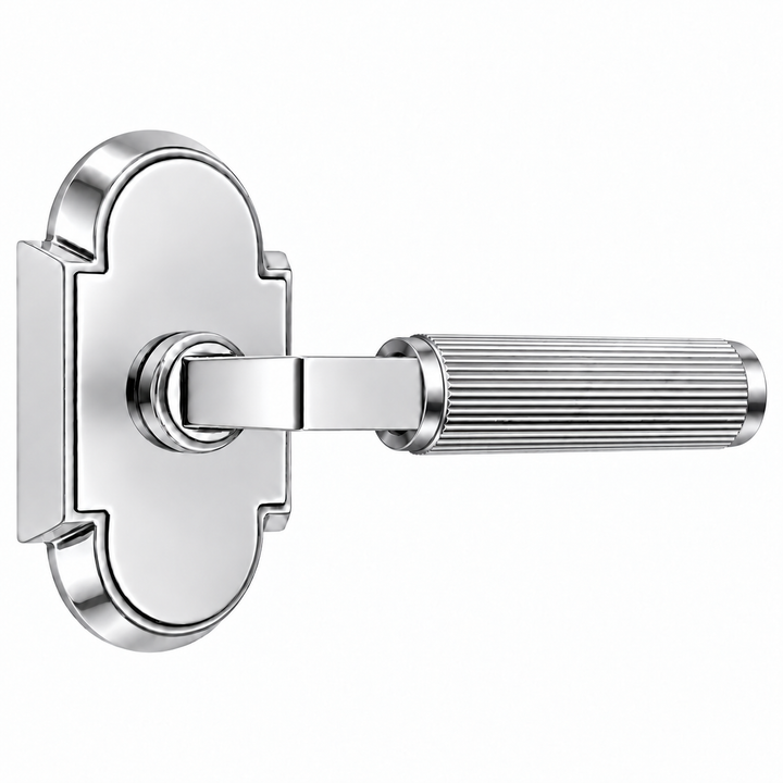 Magnifique® Arched Door Set with Modern Reed Lever (Several Finishes Available)