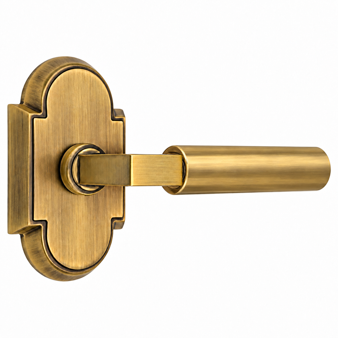 Magnifique® Arched Door Set with Modern Smooth Lever (Several Finishes Available)
