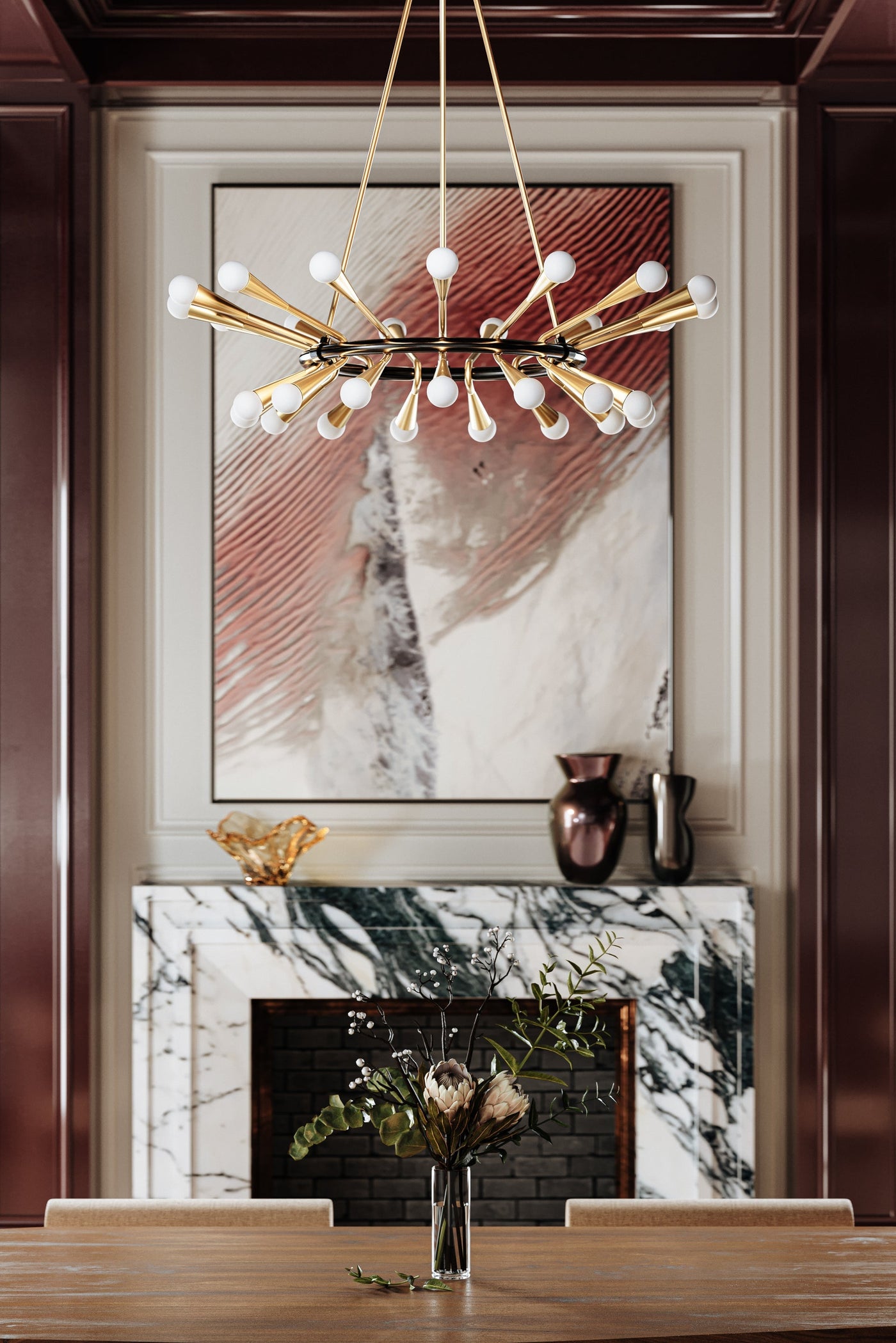 Antique Hardware Aries Chandelier Chandelier