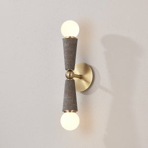 ##Antique Hardware## Dax Wall Sconce