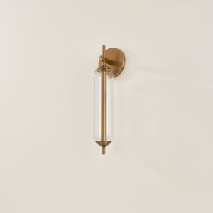 ##Antique Hardware## Blaze Exterior Wall Sconce